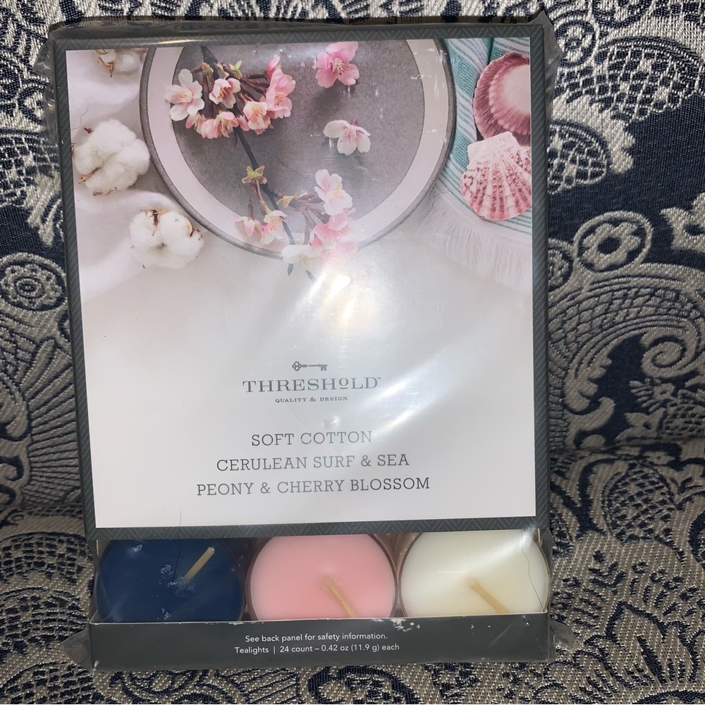 Threshold Soft Cotton Candle Set